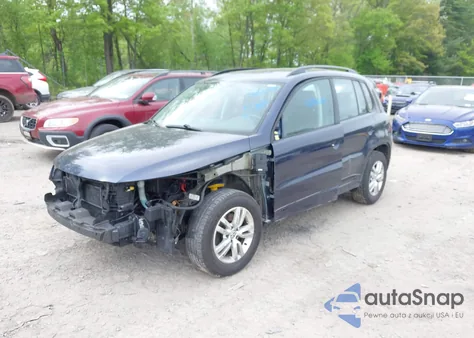 2016 Volkswagen Tiguan S from USA, damaged, VIN WVGBV7AX7GW581305